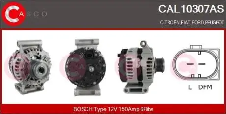 Генератор CASCO CAL10307AS