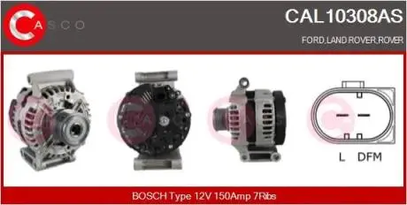 Генератор CASCO CAL10308AS