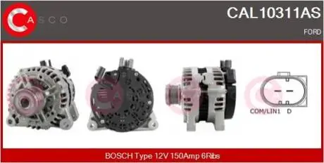 Генератор CASCO CAL10311AS