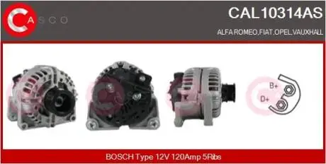 Генератор CASCO CAL10314AS