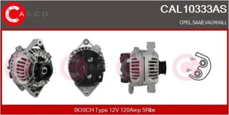 Генератор CASCO CAL10333AS