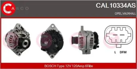 Генератор CASCO CAL10334AS