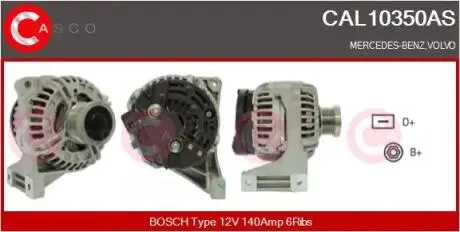 Генератор CASCO CAL10350AS
