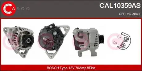 Генератор CASCO CAL10359AS