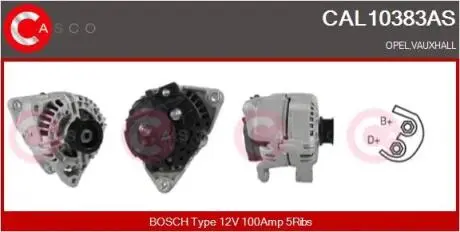 Генератор CASCO CAL10383AS