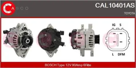 Генератор CASCO CAL10401AS