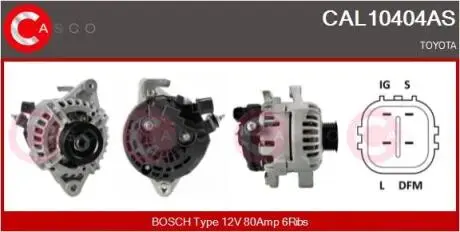 Генератор CASCO CAL10404AS