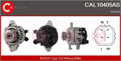 Генератор CASCO CAL10405AS