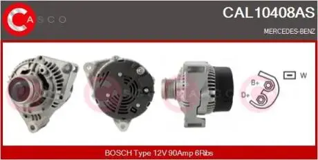 Генератор CASCO CAL10408AS