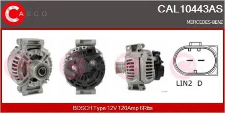 Генератор CASCO CAL10443AS