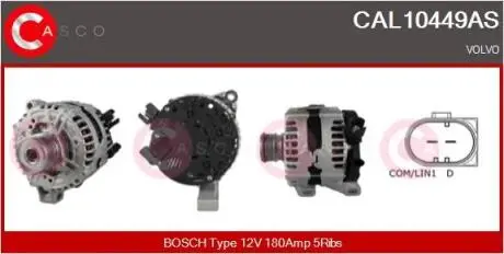 Генератор CASCO CAL10449AS