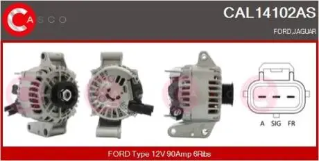 Генератор CASCO CAL14102AS