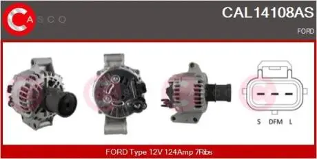 Генератор CASCO CAL14108AS