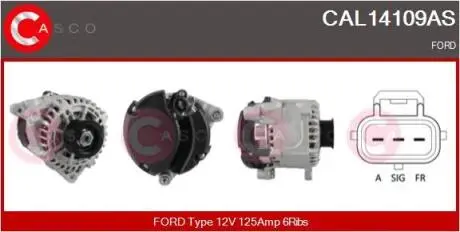 Генератор CASCO CAL14109AS