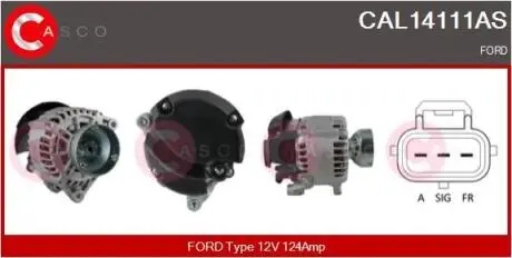Генератор CASCO CAL14111AS