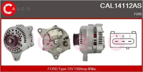 Генератор CASCO CAL14112AS