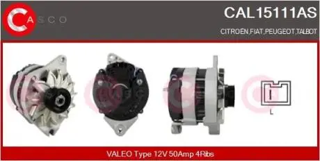 Генератор CASCO CAL15111AS