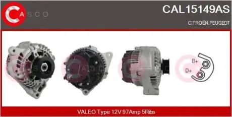 Генератор CASCO CAL15149AS