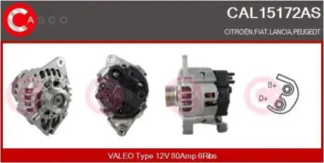 Генератор CASCO CAL15172AS