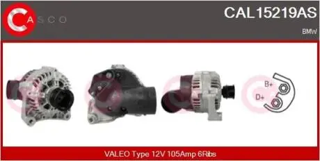 Генератор CASCO CAL15219AS