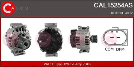 Генератор CASCO CAL15254AS