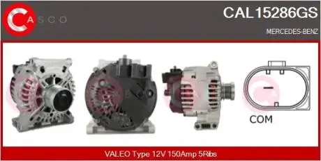 Генератор CASCO CAL15286GS