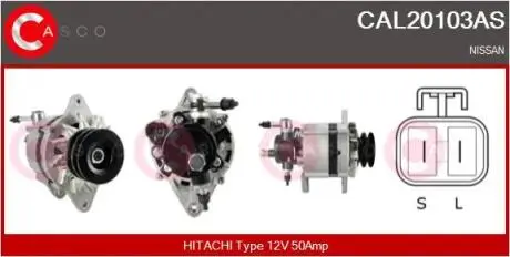 Генератор CASCO CAL20103AS