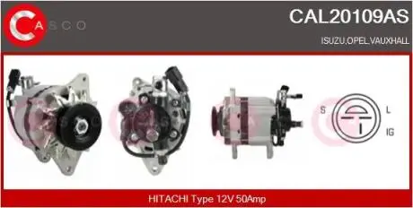 Генератор CASCO CAL20109AS