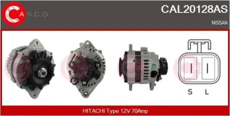 Генератор CASCO CAL20128AS