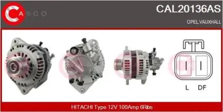 Генератор CASCO CAL20136AS