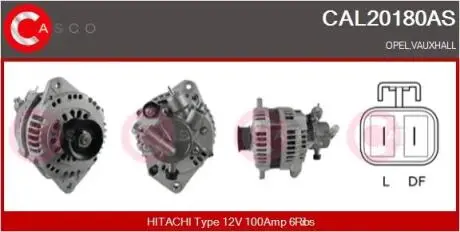 Генератор CASCO CAL20180AS