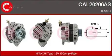 Генератор CASCO CAL20206AS