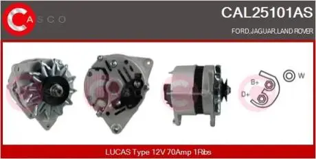 Генератор CASCO CAL25101AS