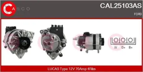 Генератор CASCO CAL25103AS