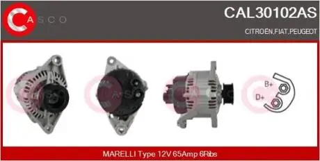 Генератор CASCO CAL30102AS