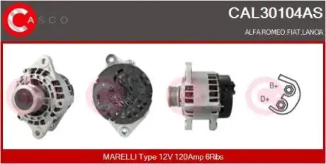 Генератор CASCO CAL30104AS