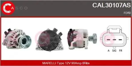 Генератор CASCO CAL30107AS