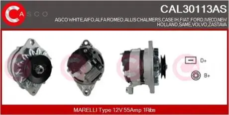 Генератор CASCO CAL30113AS