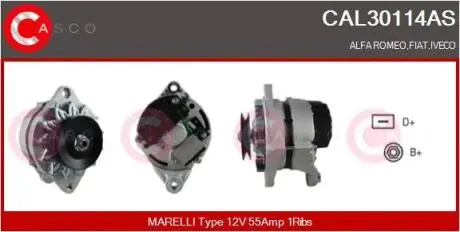 Генератор CASCO CAL30114AS