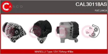 Генератор CASCO CAL30118AS