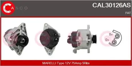 Генератор CASCO CAL30126AS
