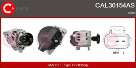 Генератор CASCO CAL30154AS