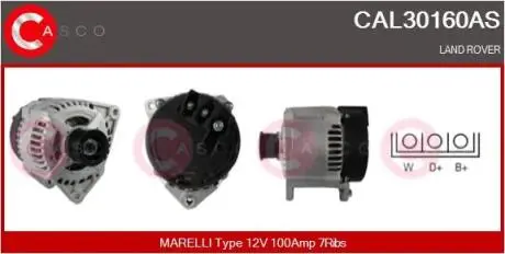 Генератор CASCO CAL30160AS
