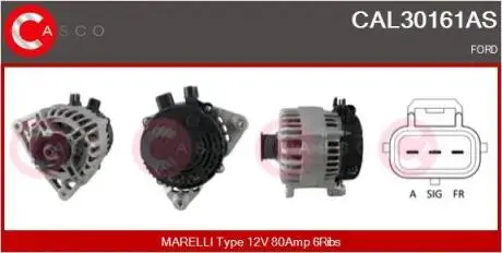 Генератор CASCO CAL30161AS