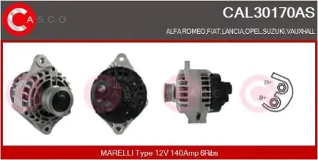 Генератор CASCO CAL30170AS