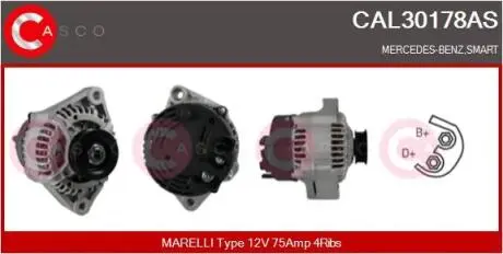 Генератор CASCO CAL30178AS
