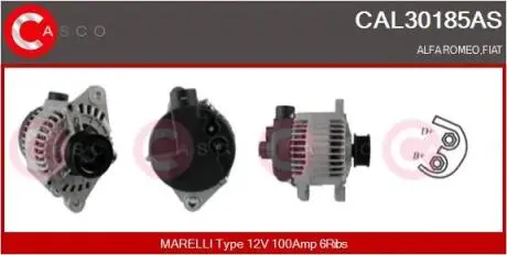 Генератор CASCO CAL30185AS