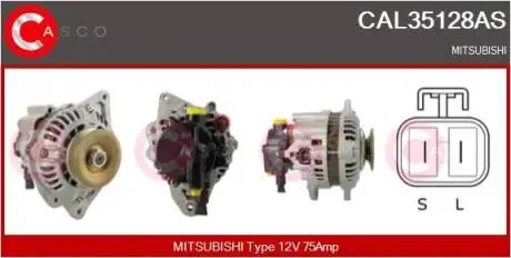 Генератор CASCO CAL35128AS