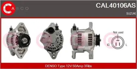 Генератор CASCO CAL40106AS
