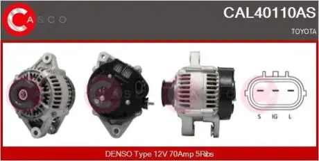 Генератор CASCO CAL40110AS